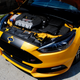 If you love engine covers you’re going to love the Focus ST. Photo: Author